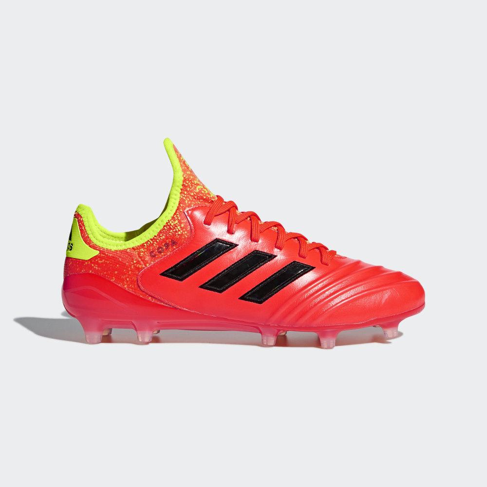 Adidas Men's Copa 18.1 Firm Ground Football Boots Red/Black/Yellow Ireland DB2169